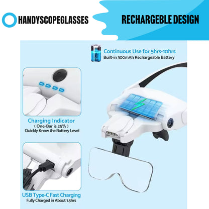 HandyScope™ LED Magnifying Glasses